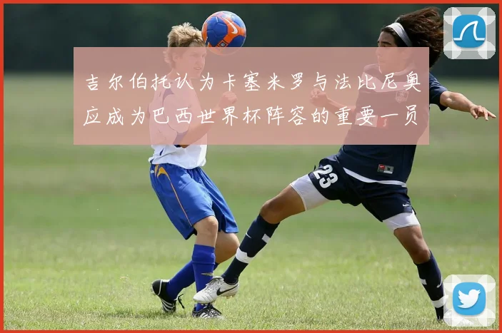 吉尔伯托认为卡塞米罗与法比尼奥应成为巴西世界杯阵容的重要一员